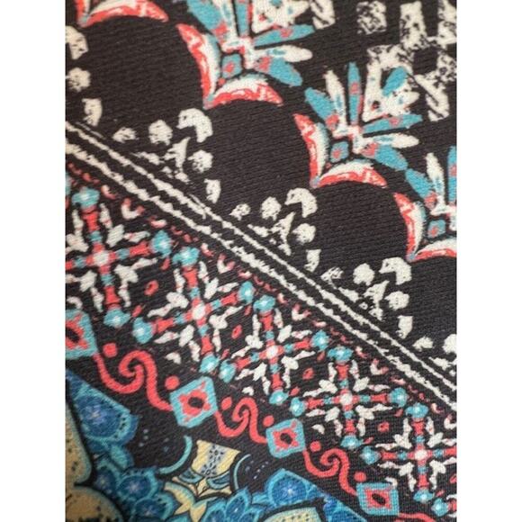 G Collection Womens Sz L Multicolor Blouse Boho - Picture 5 of 7